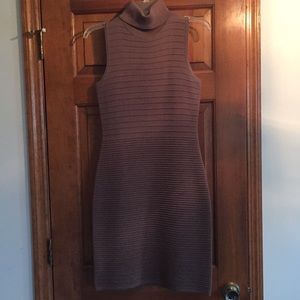 Calvin Klein Taupe Sweater Dress